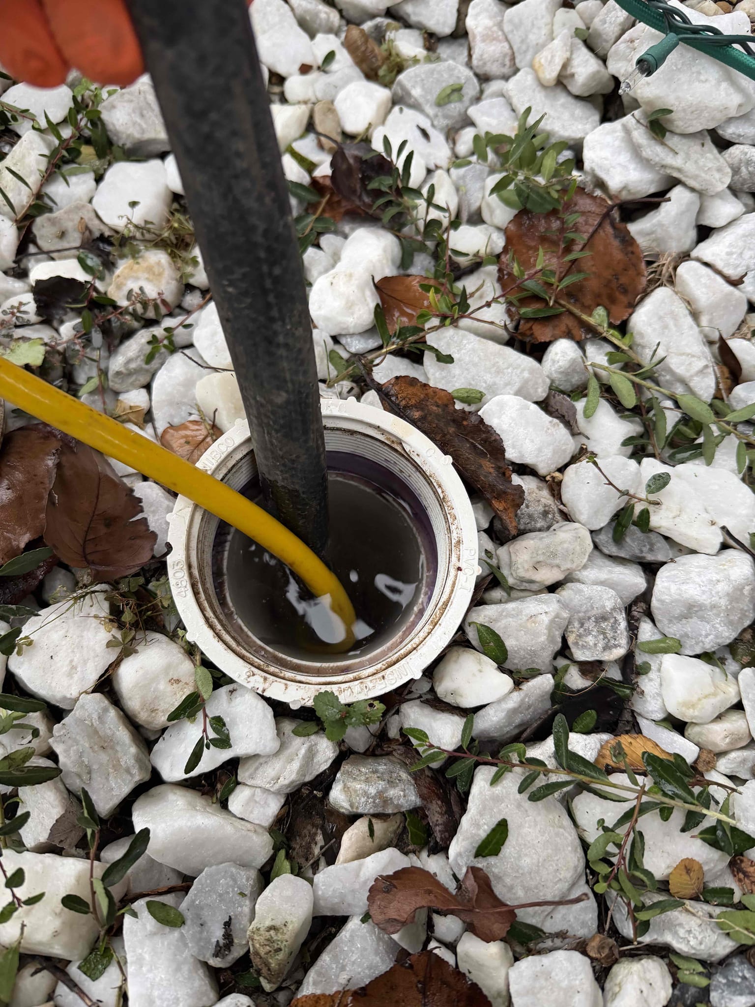 - attempt to pop clog on kitchen sink due to complete backup
Preform camera inspection on kitchen drain to look inside drain and figure out what defect or problem was causing this issue.

** solutions will be given for any issues found **
Excavate access hole on exterior of home 
Tunnel under the slab to expose the kitchen drain to the end of the bellied section 
Cut out bellied section and repipe with proper pitch securing pipe to the underside of the slab to prevent shifting and settling 
Backfill and compact
15 year parts and labor warranty on pipe installed
No landscaping included

Repaired approximately 25 feet of laundry line underneath customers home. Ensured proper grade and secured with proper hangers. Job complete. Paid with check 