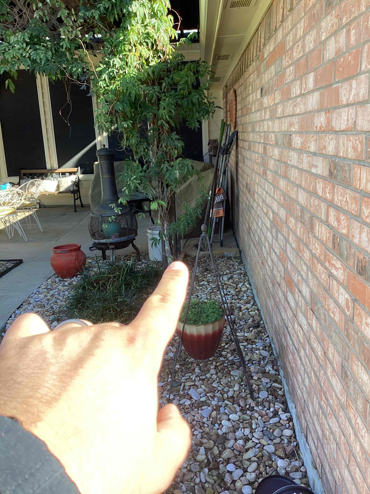 Arrived to look at issue with front porch outlet not operating and found that the gfci in the garage had been tripped so showed home owner how to reset and that resolved issue. Also while there they had a circuit trip off that feeds the gate opener and ceiling fans on the back porch. The conduits are completely broken so provided quotes to replace from the box on the house to the outlet box on porch and to the opener. If trench will be provided for us an appointment prior to work being performed will be required to confirm the minimum burial depth has been met at all points along the trench which is 18 to top on conduit.