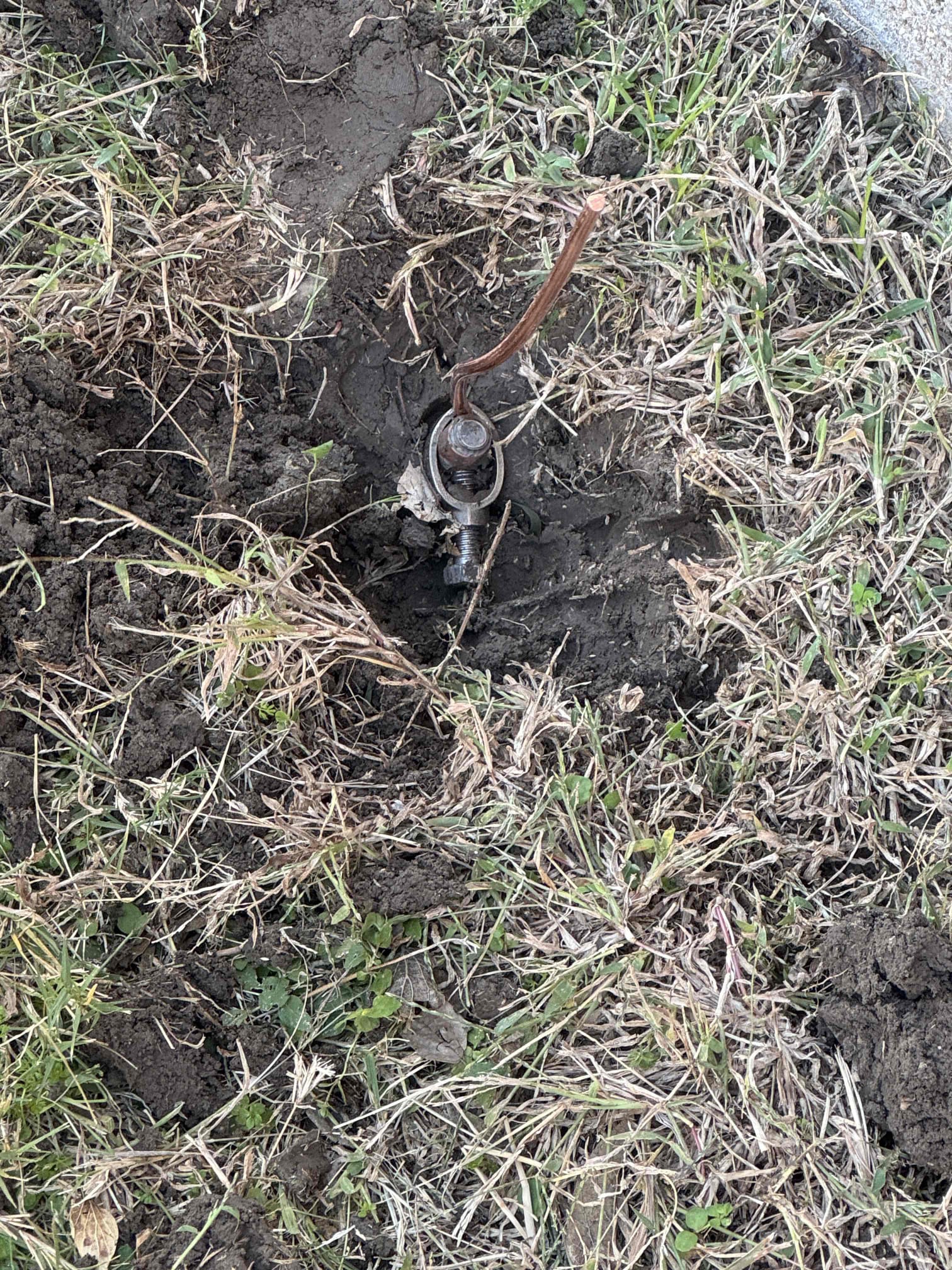 Added additional ground rod 