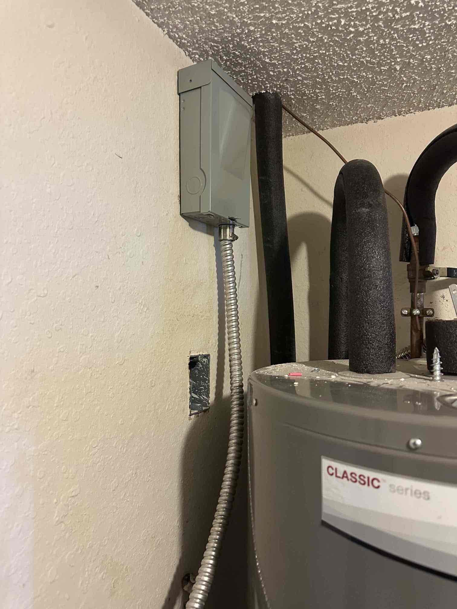 Homeowner met inspector onsite and passed the final inspection.