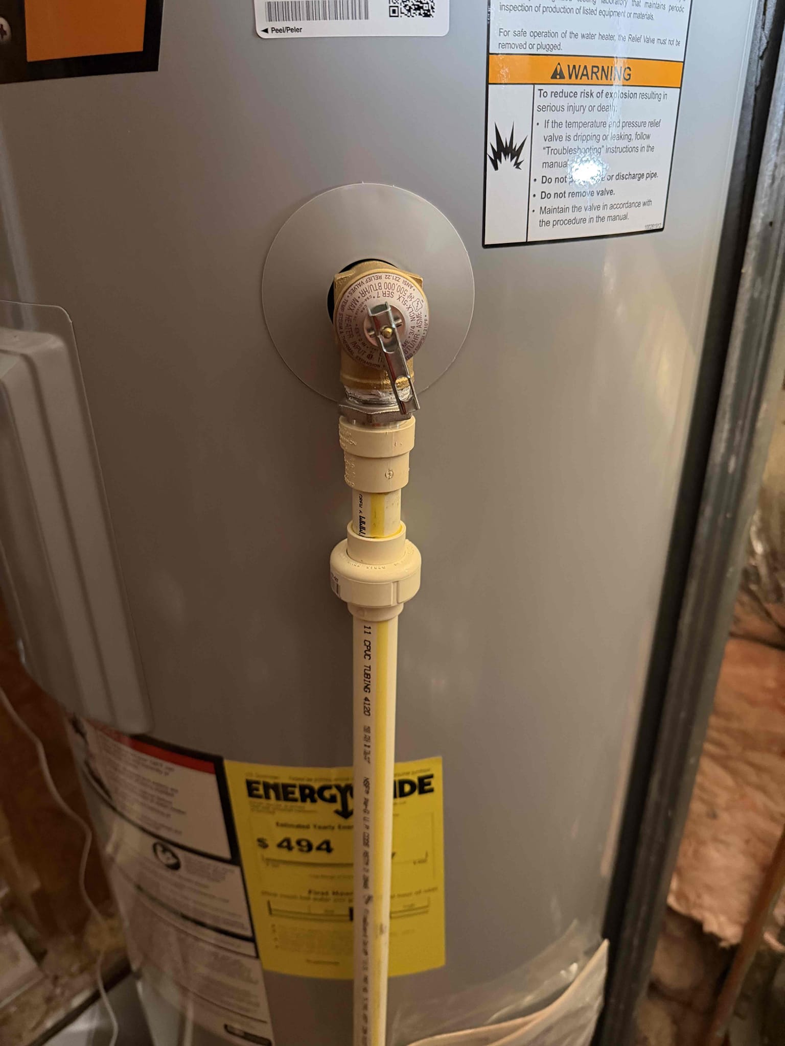  

-Replace master bath toilet with O.S. Smart toilet. 
-Electrical outlet needed for power supply. (Already sold). 
-hardware for flange adaption for skirted toilet. 
-If flange is damaged or rotten price for repairs will be presented at time of toilet removal. 
-Include haul off and disposal of old unit. 

Replace closet flange and bring up to proper height
-5 year warranty on toptech furnished materials

Replace electric water heater in attic:
-Remove and dispose of existing water heater
-Replace pan and reconnect to existing pan drain 
-Install electrical disconnect 
-Discharge t&p into pan
-Install flood protection device
-Install anode upgrade
-Provide city permit and inspection
-12 year warranty on parts and labor 

No warranty on Owner Furnished materials. 


Installed owner furnished smart toilet in master bathroom. Installed new flange for toilet in master bathroom. Installed 50 gallon electric water heater with state warranty extension kit and flood stop device in upstairs a