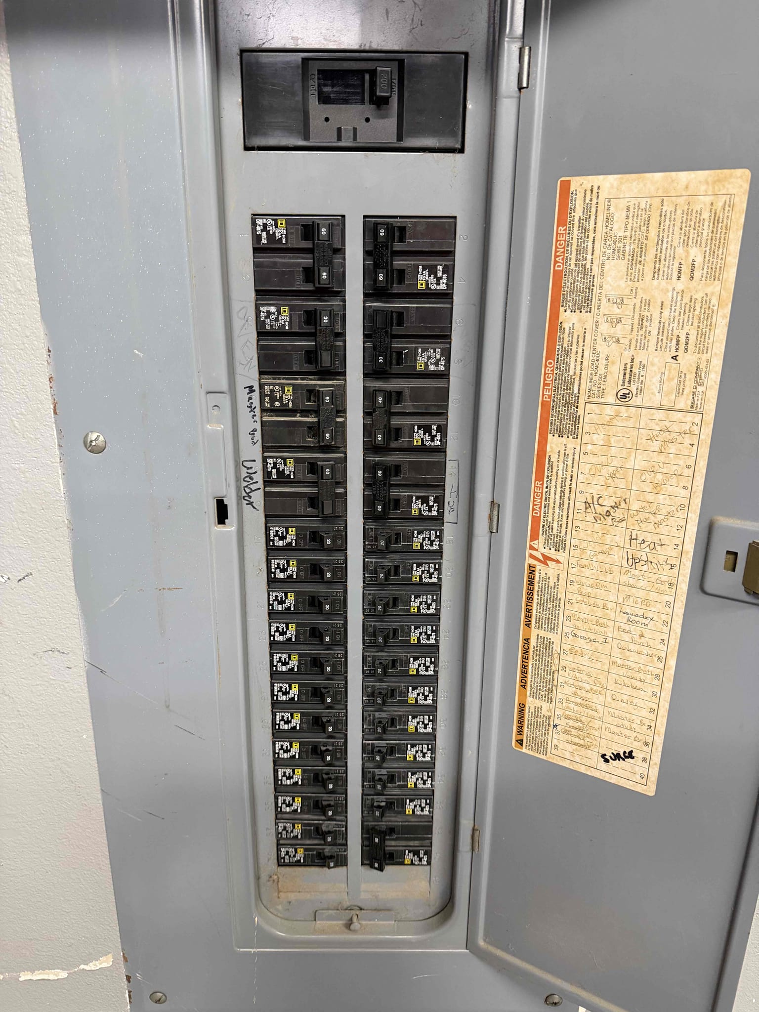 1. Run conduit on outside of house with wire
2. Come off existing circuit for old jacuzzi 
3. Replace jacuzzi breaker to gfci breaker
4. Install bidet outlet 
5. Troubleshooting 2 plugs that aren’t working
6. Fix reverse polarity plug in garage beside panel 
7. Install gfci for 2 circuits in garage (free)
8. Install 1 customer supplied switch in master closet (free)
9. Install single pole switch (free)
10. Perform panel rejuvenation on each main panel in garage - replace all circuit breakers, check all connections and correct any double tapped neutrals 
11. Replace each 200 amp main breaker
12. Install new copper ground rod
13. Install whole home surge protector on each main panel in garage - 108k amps protection (lifetime warranty)

*5 year warranty only everything we do*

Performed troubleshoot pn garage outlets to find outside plug wiring burnt and broken, cut access hole on other side and made splices and replaced all other outlets on circuit power working properly.  Replaced all b