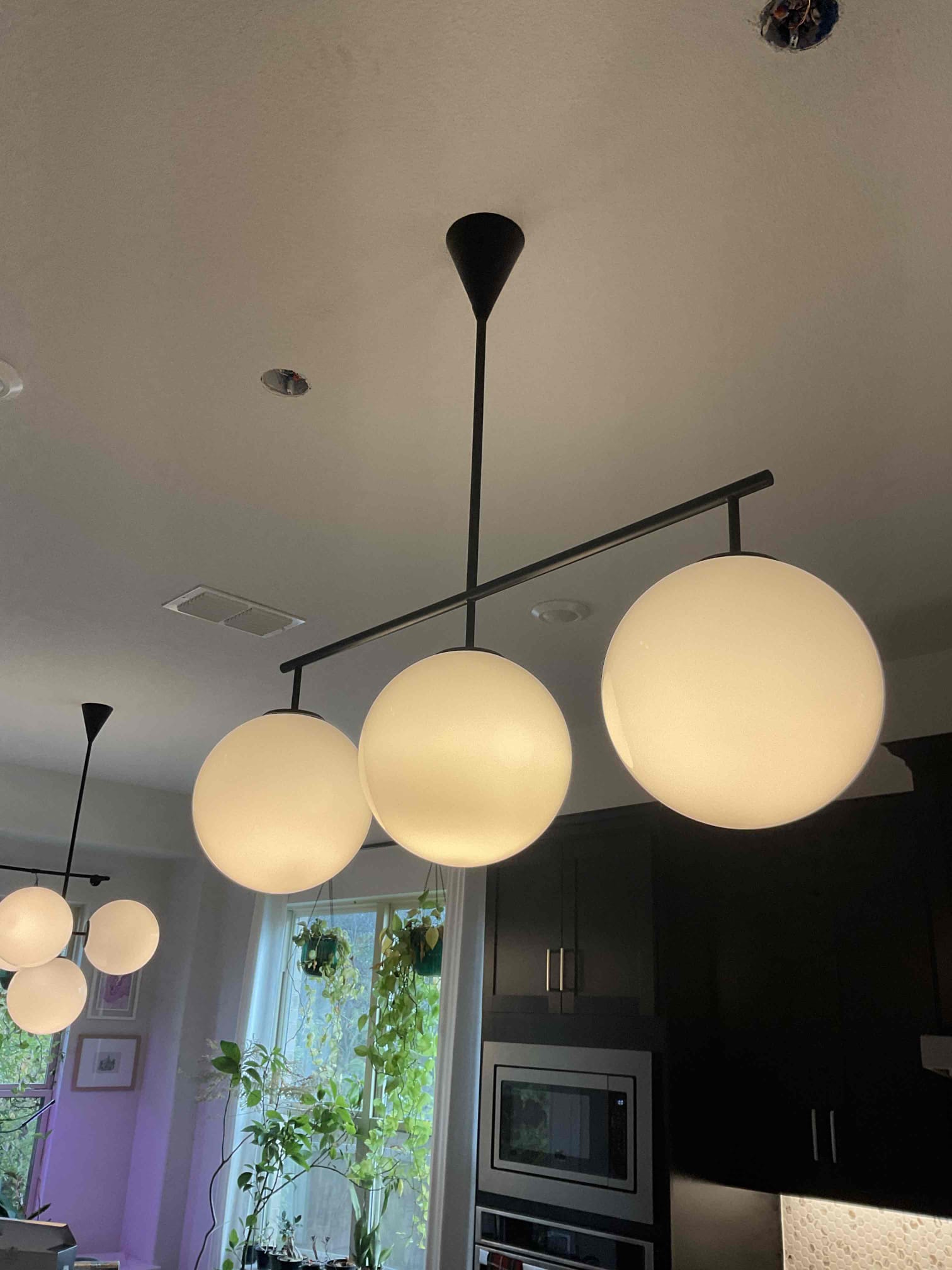 Arrived on site and the customer explained that after hanging the chandelier fixture, it was not working properly. Upon inspection, I found that one of the wires had a loose connection. I tightened the connection, and the fixture is now working correctly. I also informed the customer that their current surge protection is builder-grade, and I included an upgraded surge protector option in the invoice. The customer will review the information and call back if they decide to proceed with the installation. The customer was 100% satisfied with today’s visit and understands that the fixture connections are covered by a five-year warranty.