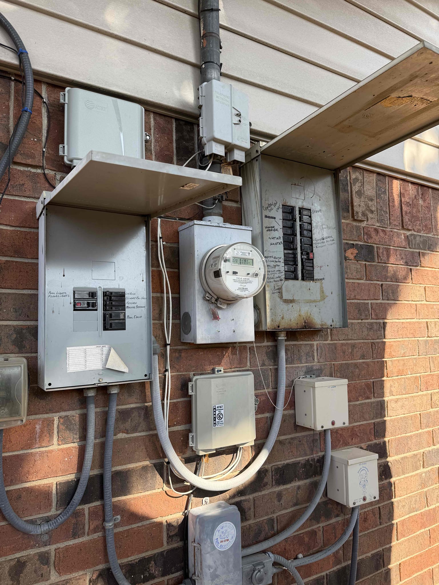 Customer had a bad plug that was on the wall outside above his garage that was not working. Found that the plug was not GFCI protected so I had to install a GFCI ge breaker and subpanel. Tested plug and tested breaker and everything was feeding power out. Plug was controlling a camera that he had mounted and pulled up the camera on his phone and it was working fine with no issues. Plug is controlled by a switch in the garage to the right. Five year warranty on the breaker. Explain how the breaker works and how to reset breaker. Also explain if we have to come out due to the breaker tripping and it’s nothing to do with our stuff, we will have to perform a troubleshoot on the rest of the circuit.