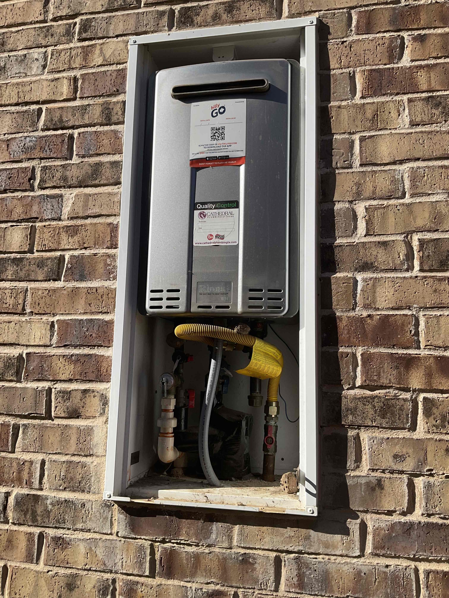 Customer called us out for higher pressure than normal wanted to get pressure checked and estimate for prv replacement.
Looked throughout home with customer and checked pressure at front outside hose faucet ( pressure was 95psi ) did explain to customer that is very high compared to the 80 psi it is supposed to be at and is only going to keep going up until it closes completely and result in no pressure.

Gave estimate for prv w expansion tank and without , explained the differences between.

Customer wants to think about it, explained I will call supervisor and see if there’s anything he can do about it so we can take care of it today. They said they need to think about it.

Quotes are good for 30 days.