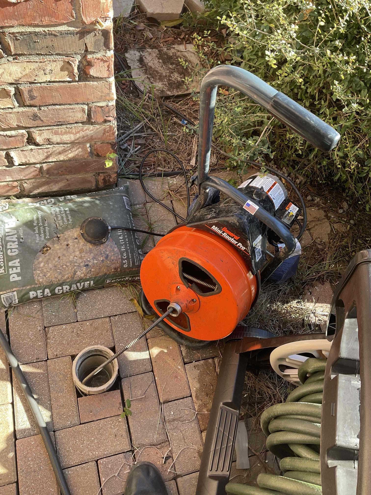 - attempt to restore flow to main sewer line due to whole home stoppage currently.

Customer watched as I ran cable from the cleanout to the street it was binding up very hard indicating a bigger issue. Did explain to homeowner that a camera inspection on sewer is needed to figure out why this is happening and how we need to solve the issue.

Customer doesn’t want to proceed with inspection currently due to him having a friend who will run a camera for him.

Restored flow currently 

No warranty on cable.