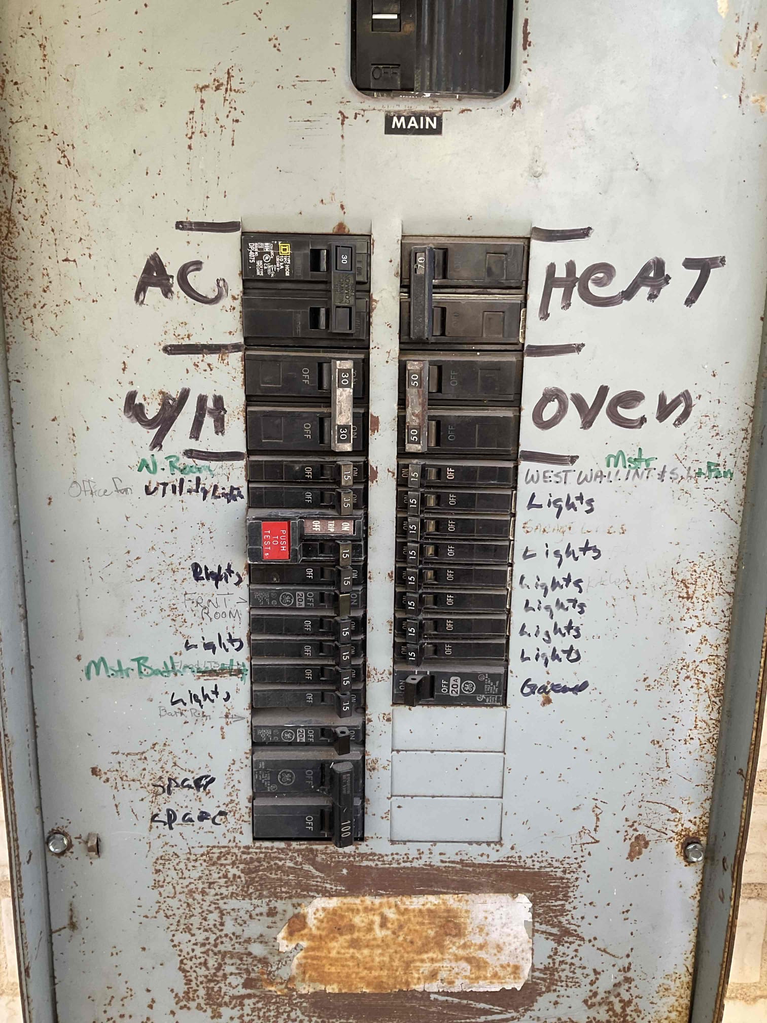 - preform diagnostic on electric water heater due to currently no working.

Tested upper thermostat with power on ( 240v+ opposite screws good )
Tested lower thermostat with power on ( 120v+ per screw/ ground good )
Turned power off and tested upper and lower elements ( tested at 12.5 ohm good )
Let the heater warm up as soon as the hot top element got hot enough. The bottom is supposed to kick on and that is when the breaker tripped.

Did let homeowner know issue may be on electrical side as all test passed for any electrical testing points on the unit.

** replaced handle on outside faucet behind laundry due to sub breaking the handle ( no charge ) **

** scheduled electric for customer for this afternoon to check the electric side of this issue. Their diagnostic cost will not be the same as ours.

Did write up an estimate for both thermostats and elements just in case