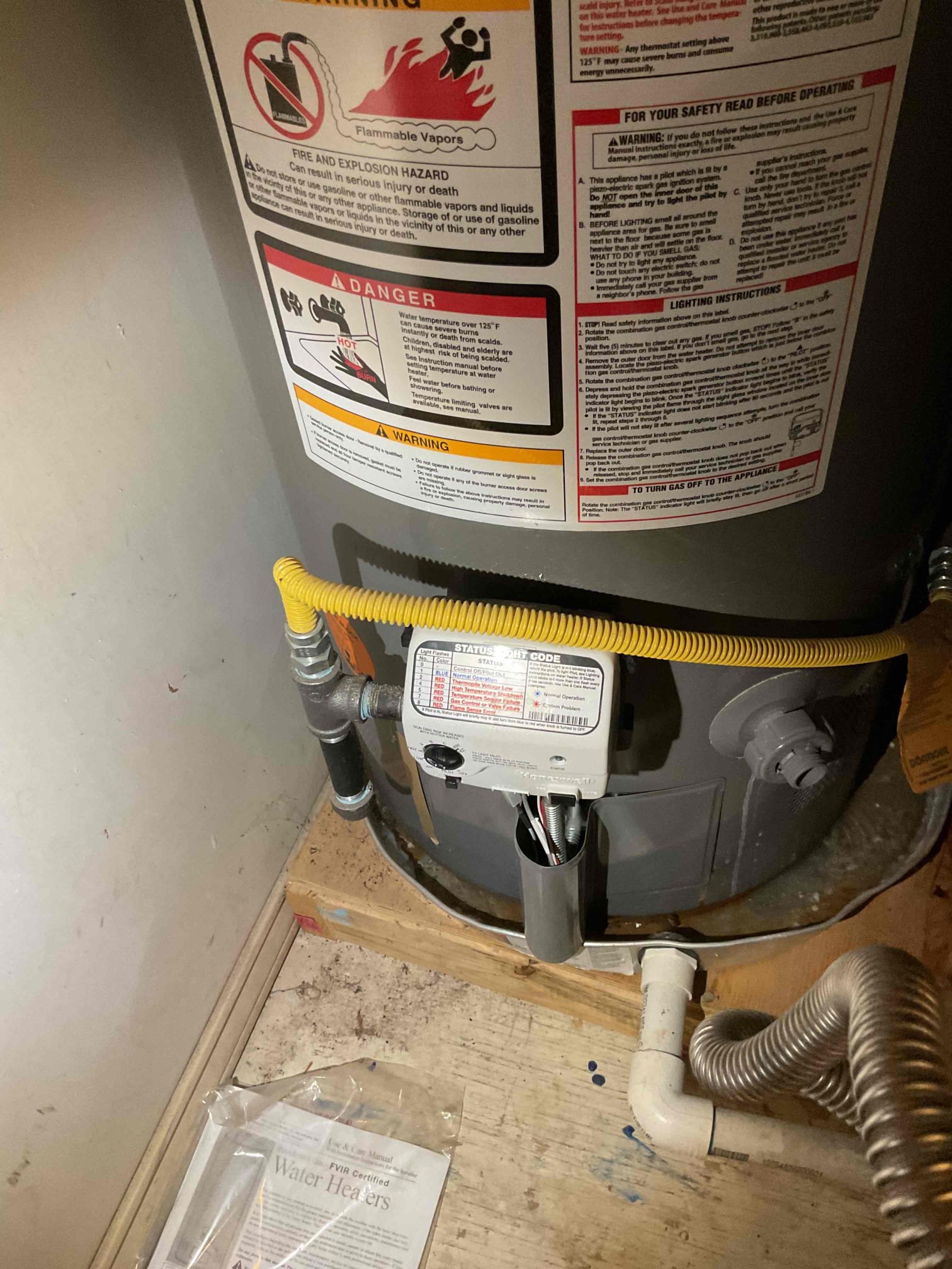 Gave customer estimates to replace water heater. No work authorized at this time. 