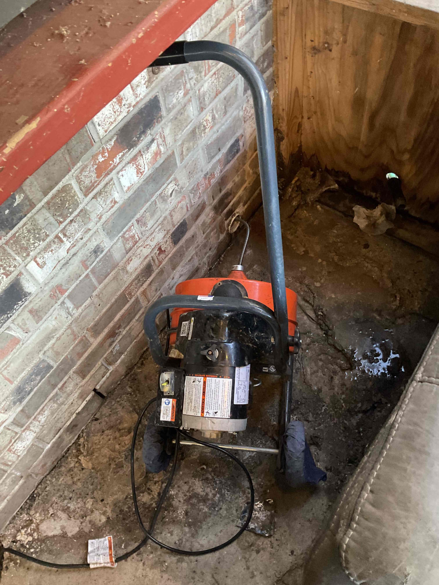 - Attempt to restore flow to kitchen / laundry line due to slow / no drainage currently.

** no warranty on cable **

- successfully restored flow to drain line , tested with sink and water hose in cleanout for 10min no water was coming back up.

Did explain to homeowners that a camera is very crucial as soon as possible to figure out what exactly is going on inside the pipe due to my cable binding up very bad and a massive amount of grease in sink and outside.

- customer declined camera inspection said he’ll wait till after Christmas 

** quotes are good for 30 days **