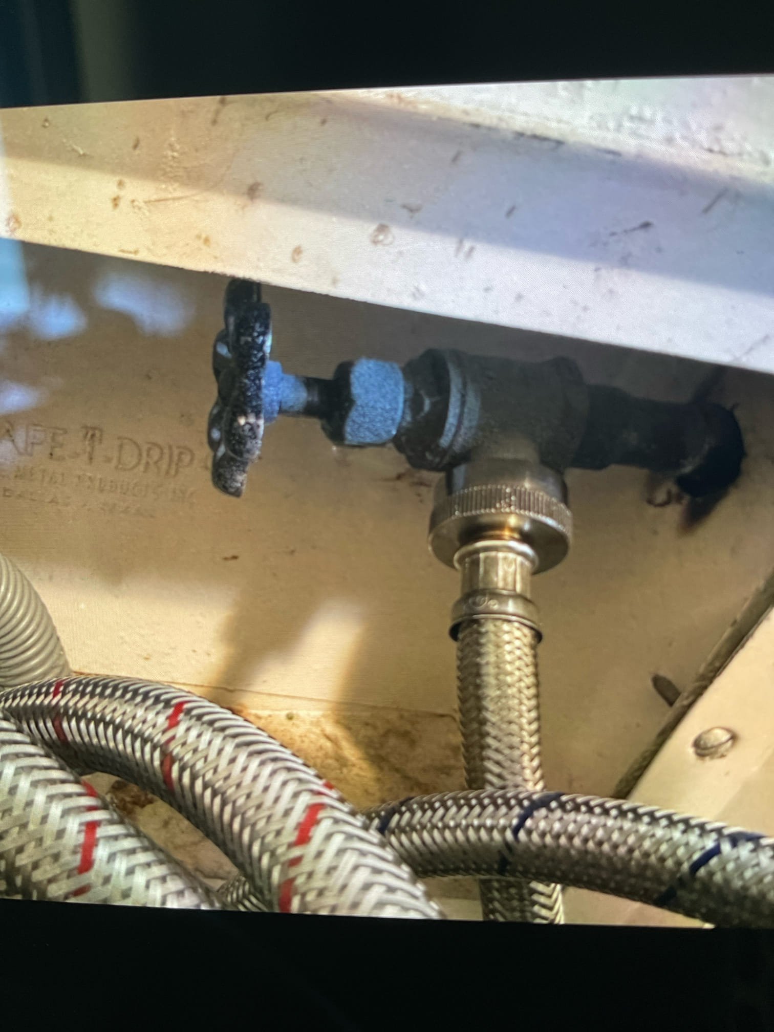 - remove trap under kitchen sink and run sink cable into drain.

- unsweat cold side washing machine valve , clean copper and install adapter and new threaded valve. Due to age and condition of current.

Tested all work no leaks showed homeowner and she is satisfied 

** 5yr warranty **