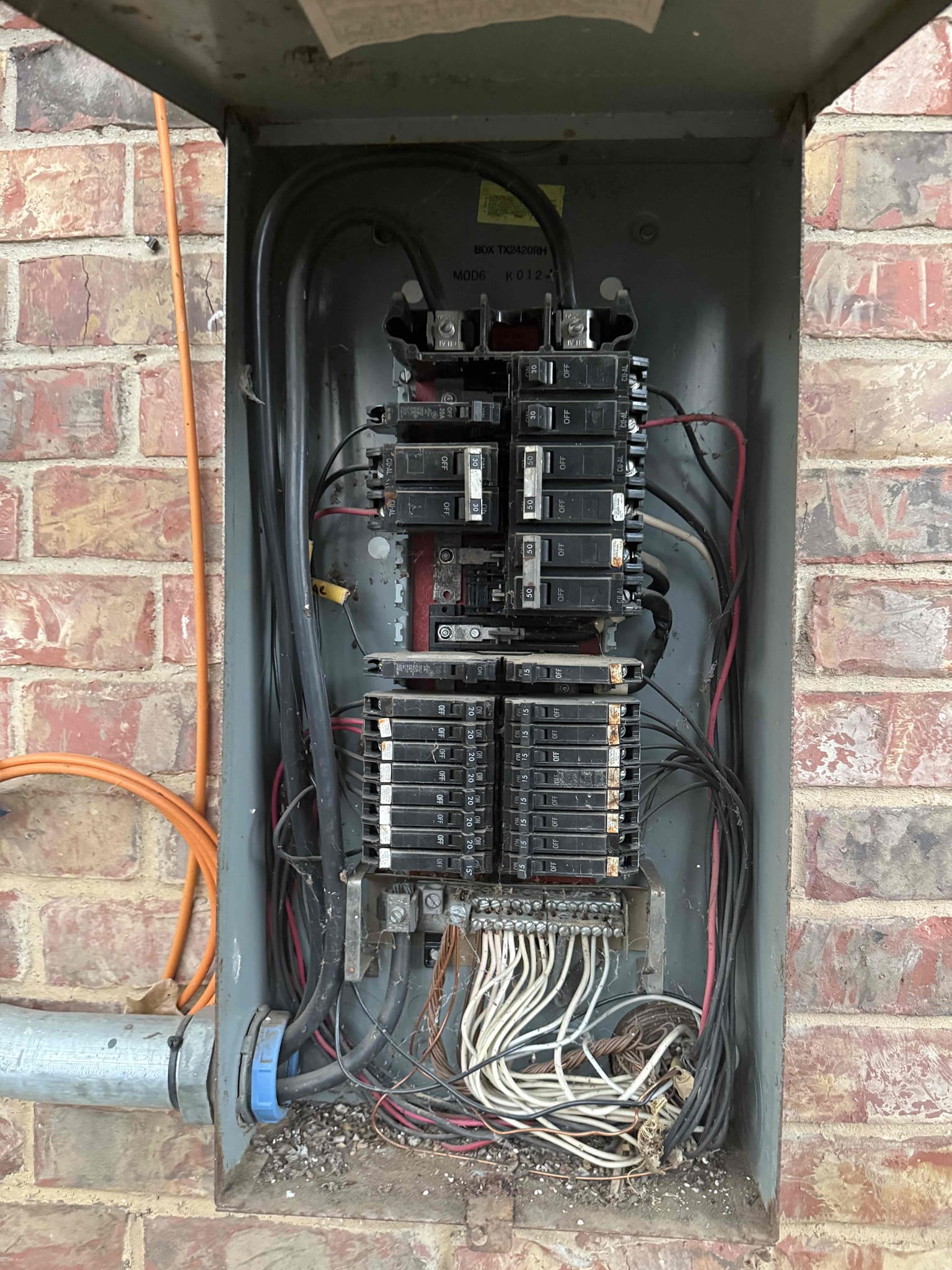 Customer wanted quote on replacing panel and explained everything we will have to address at that time when replacing. Call back next Friday. 