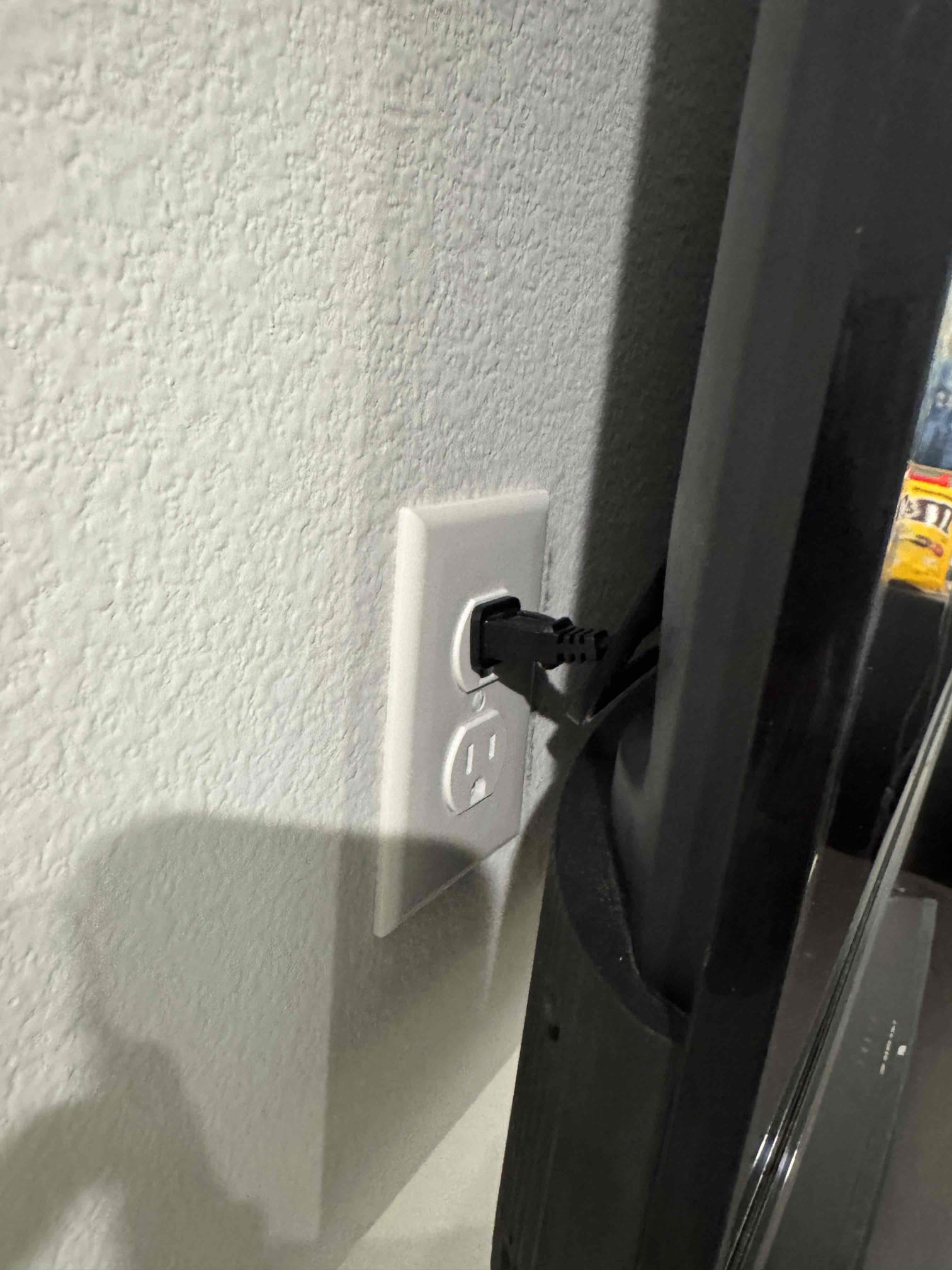 Arrived on the job site. We will be performing three circuit extensions for TV outlets in three bedrooms. The first bedroom is located immediately to the left when you enter through the front door. The second bedroom is accessed by entering the front door, taking a right into the hallway, then turning left. The third bedroom is the far back room to the right from the front entry, where we will also be adding a TV outlet. This work will be completed tomorrow.

Additionally, I re-spliced the doorbell wire. I informed the customer that the wire is currently spliced, but due to limited slack, it may come undone. If that happens, the doorbell wire would need to be re-run and re-spliced, which is not covered under the five-year warranty because of the short connection.

We will also be running a circuit extension for the island outlet by tapping into the circuit that was left inside a J-box and installing the new outlet on the side of the island.

The customer is 100% happy and satisfied wit