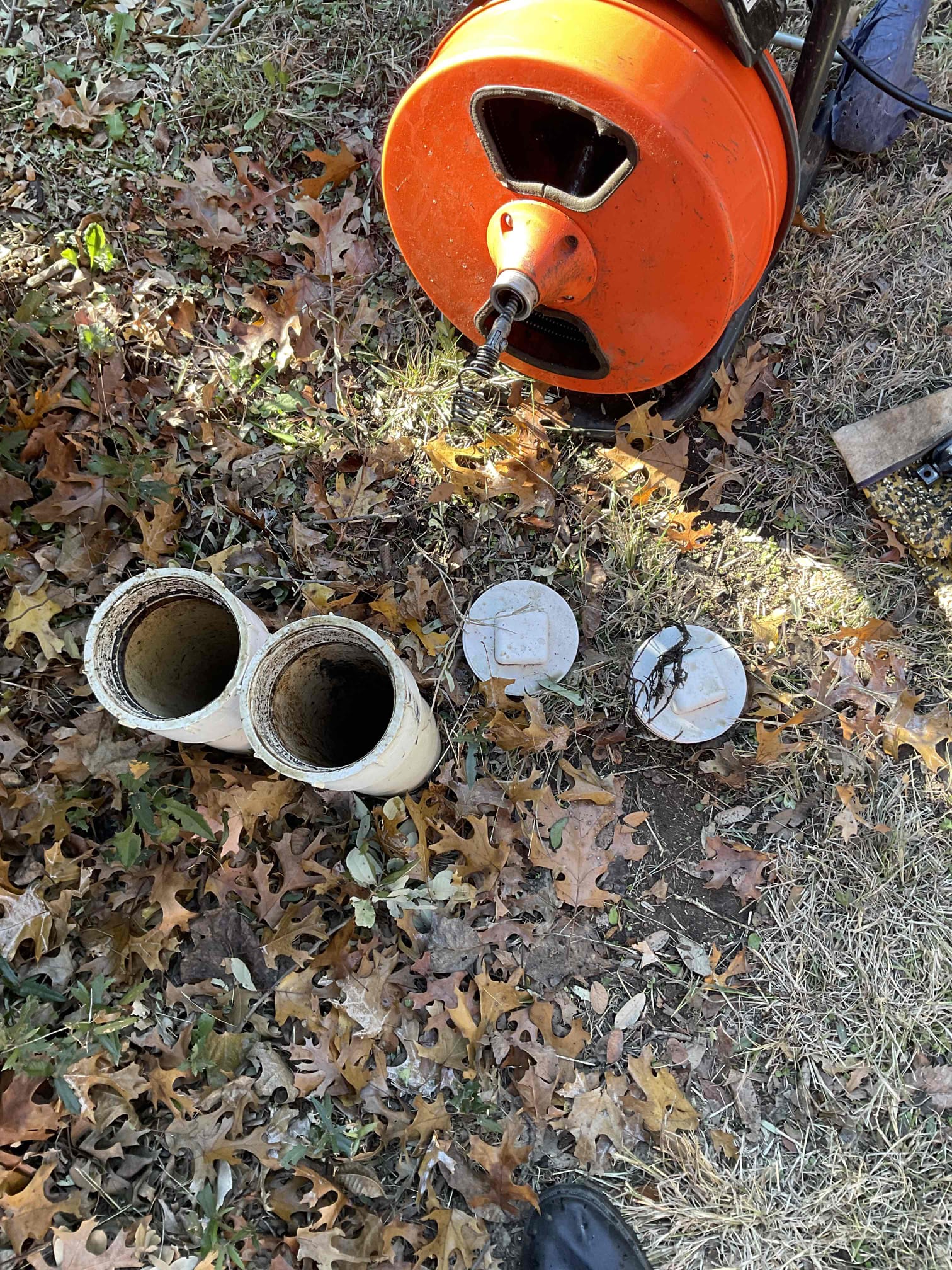 - attempt to restore flow to main line w cable due to complete backup currently. 

- attempted to restore flow multiple times from cleanouts in yard however was unsuccessful did pull back roots indicating bigger issue did explain to customer the next step is a bigger machine or jetting an additional cost. However, customer wants to call his usual plumber first.

I did email the estimates to homeowner and they are good for 30 days.