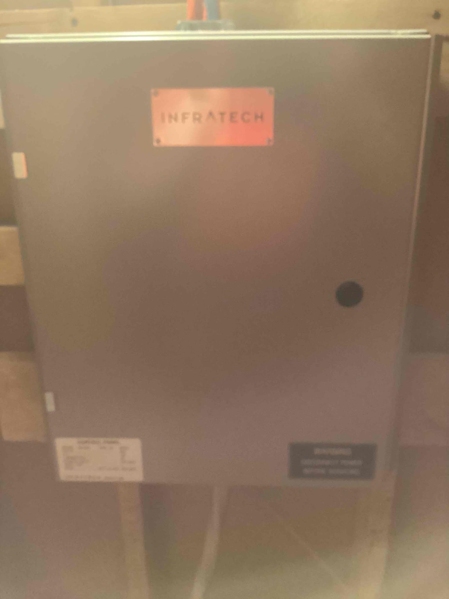 Installed new breakers and let system run for near an hour to confirm components are operating properly. Found that the box generates a lot of heat even with the dissipation plates. Recommend since there is no airflow in the attic to have a cabinet fan system installed that is temperature driven so when the interior box temp rises the system engages and directly blows air across the components.