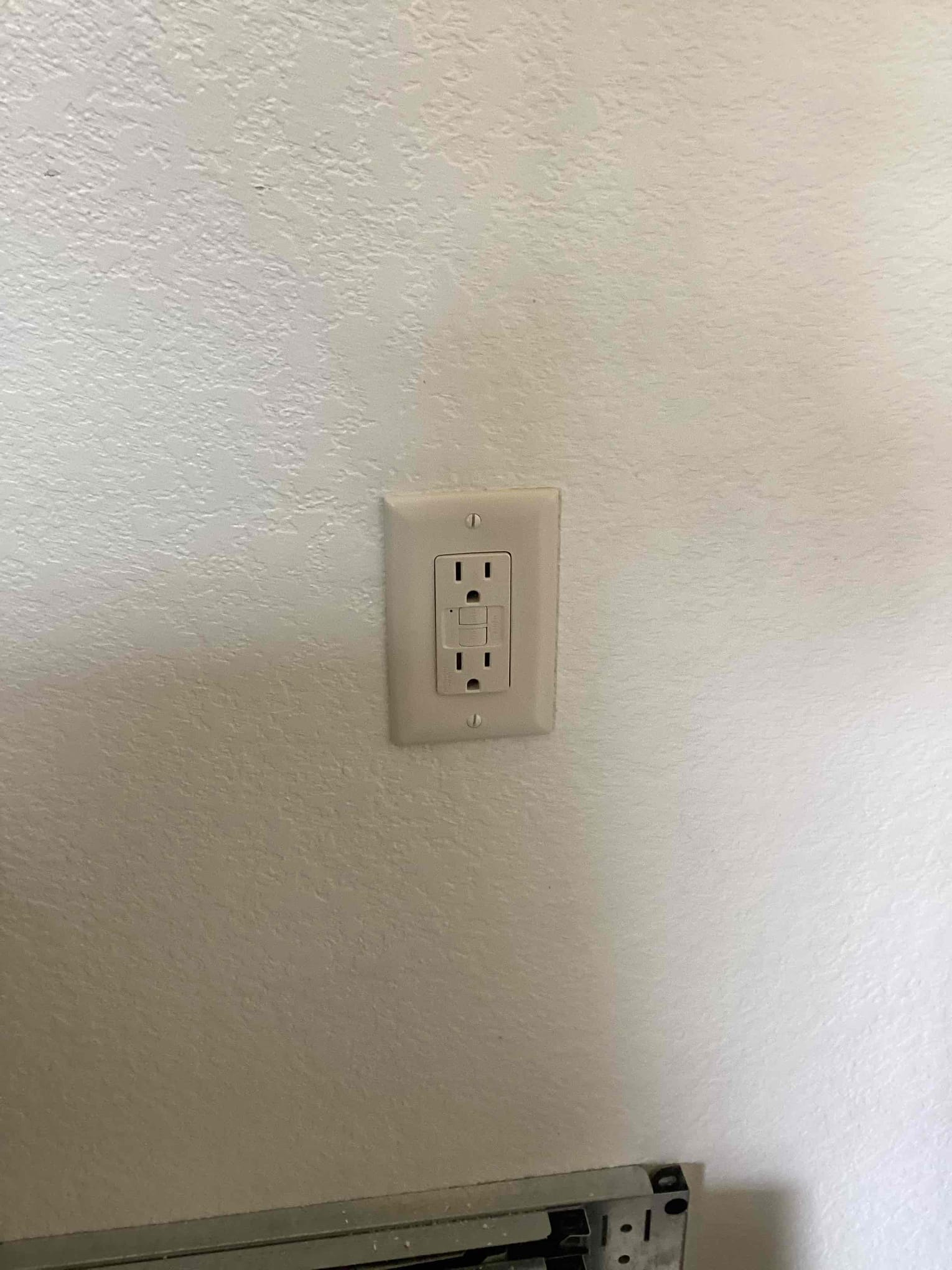 Arrived to warranty the garage gfci after its not operating properly. Found that the gfci had an internal fault so it showed the wires were not connected properly though the circuit had no issues. Replaced the device and new gfci is operating properly.