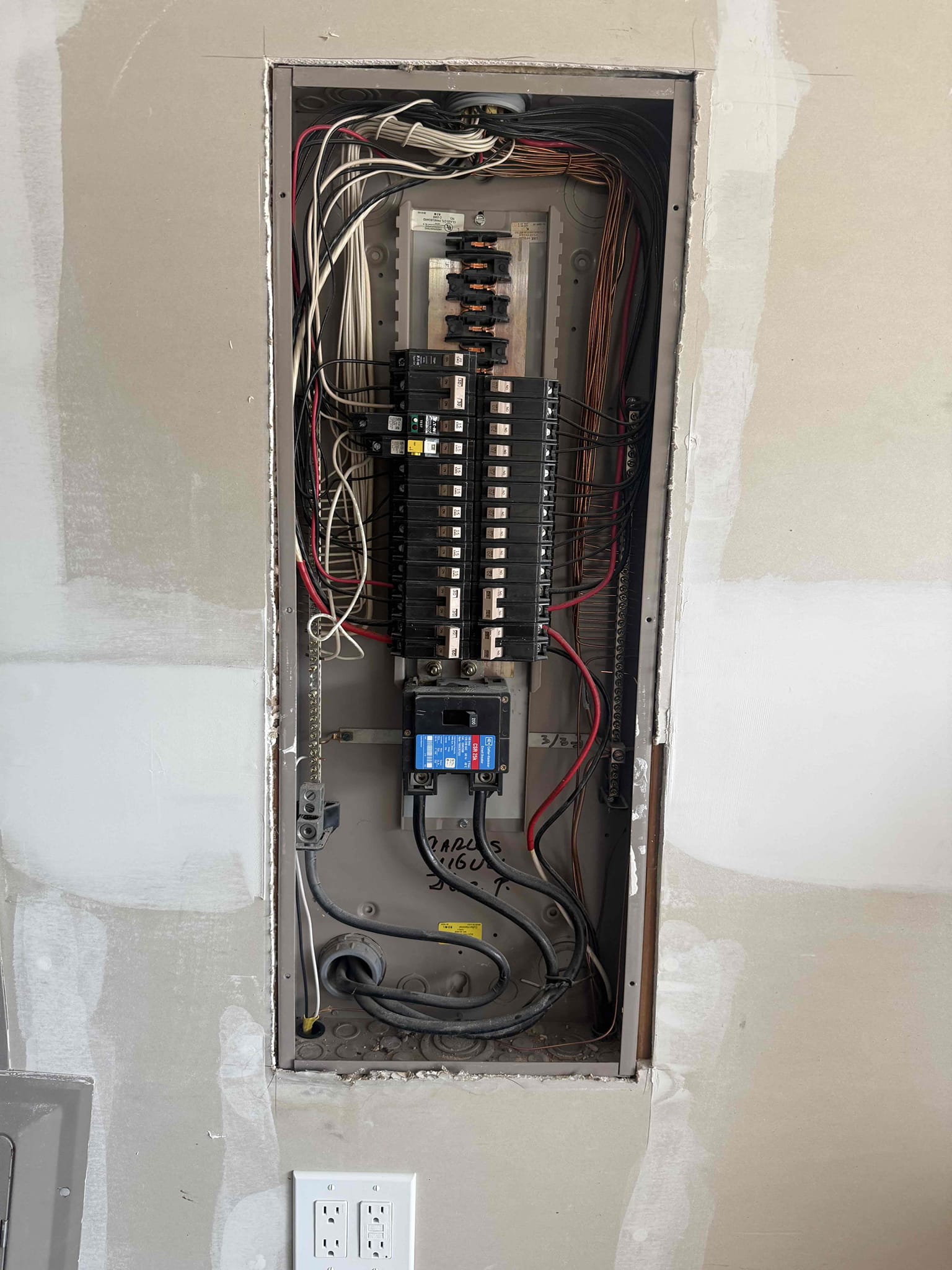 Arrived on job site. The customer requested replacement of the GFCI outlet in the garage and the installation of a dedicated circuit below the panel, including one GFCI outlet and one standard outlet. Provided solutions and proceeded with completing all requested work. All installations are operating properly. Walked the job with the customer, explained the 5-year warranty, demonstrated how to operate the GFCIs, and identified the corresponding breaker in the panel. Performed a safety evaluation throughout the home and presented additional recommendations. The customer requested time to review the quotes and will call back to proceed. Customer is 100% happy and satisfied with today’s visit.