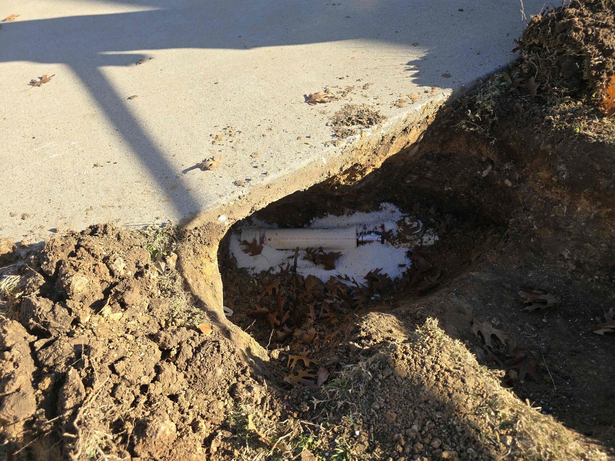 Sent photo to inspector to pass the final inspection and will have installer return today for backfill.