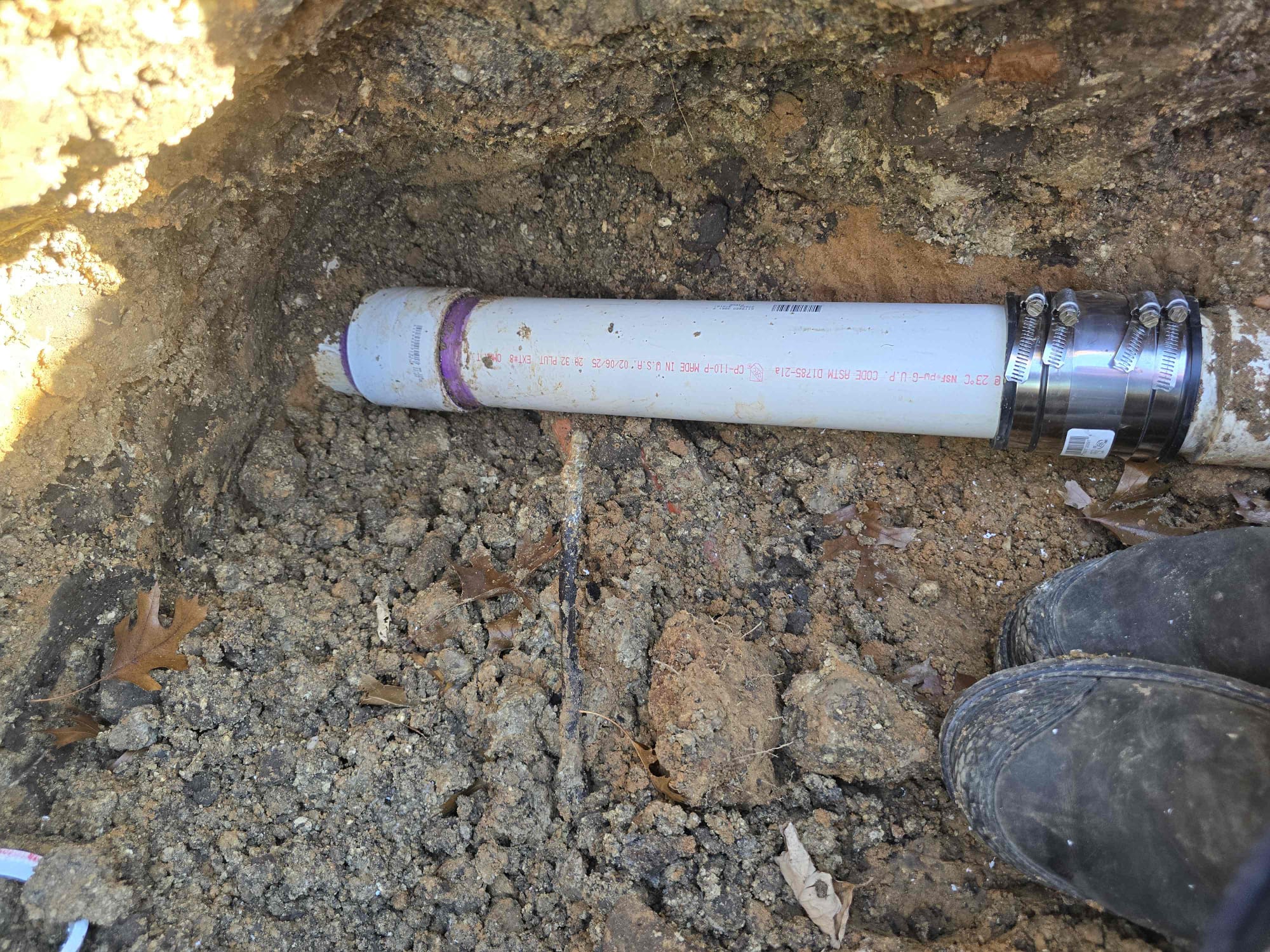 Sent photo to inspector to pass the final inspection and will have installer return today for backfill.