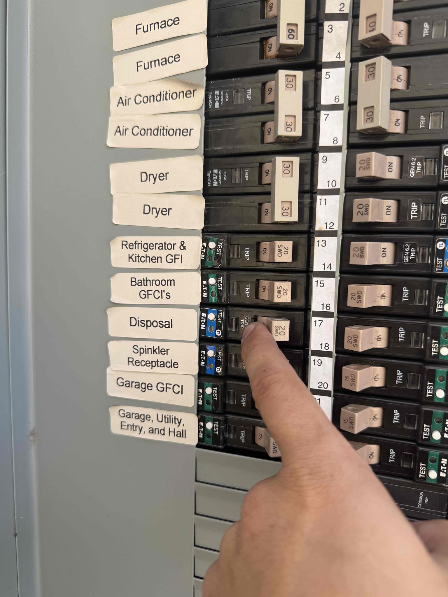 1. Replace 4 arc fault breaker
2. Install whole home surge (lifetime warranty) 

*minimum 5 year warranty* 