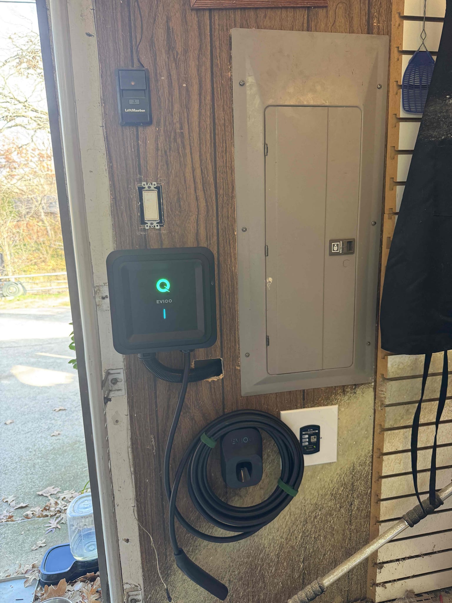 Arrived on job site; the customer stated that he would like to move forward with the standard surge protector (without breaker) solution. The scope of work includes installing a hardwired Tesla charger with a 50-amp CH breaker and installing an Ultra surge protection device, which carries a lifetime warranty and provides protection up to 108,000 amps. We will return tomorrow morning to complete the installation. The customer is 100% happy and satisfied with today’s phone call.