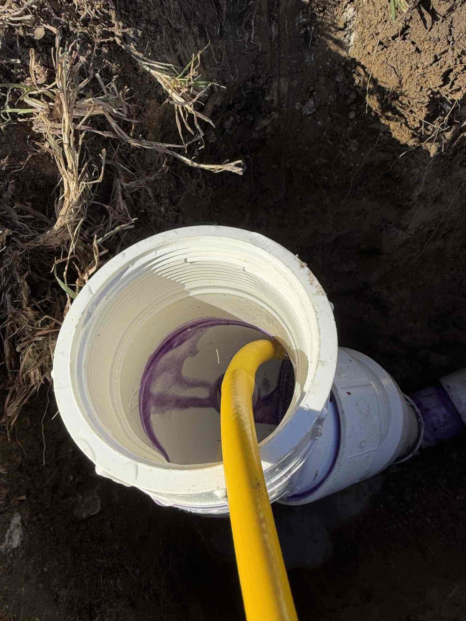 Provided photos of completed work to city inspector per her request and passed the final inspector. Will have technician backfill hole by end of day today.