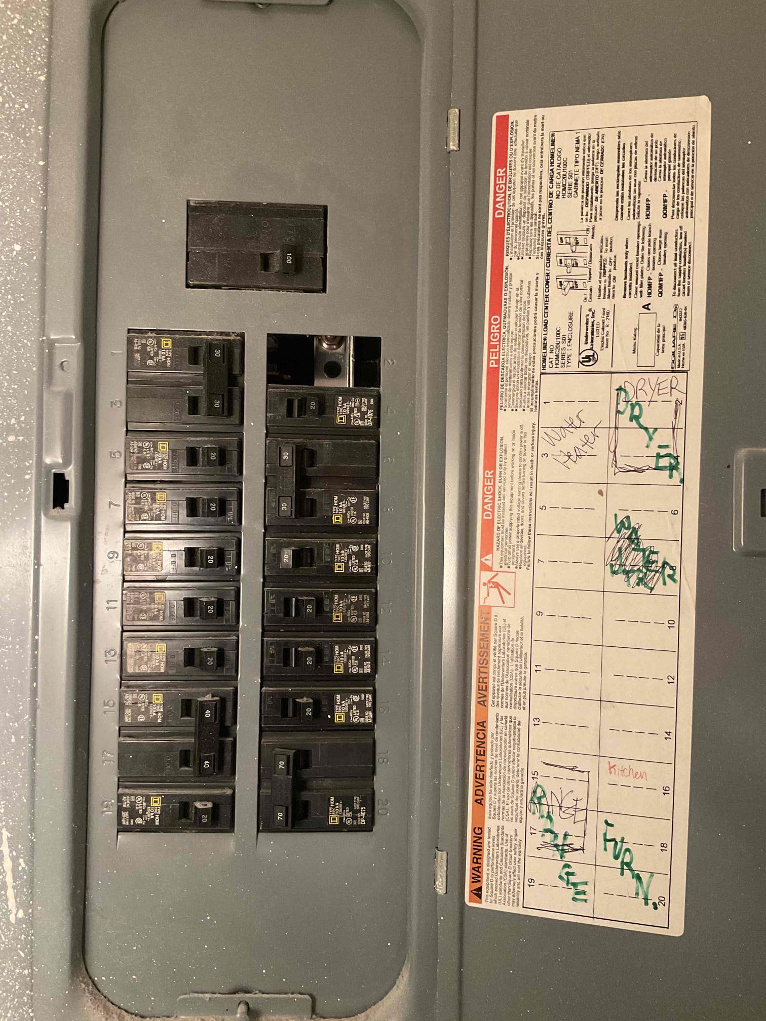 Troubleshoot and repair issue with bedroom circuit burning up the outlet behind the bed.

Found wires behind the outlet were twisted and burnt. Found many issues with main electric panel including improperly sized breakers. Installed GFCI outlet due to having an ungrounded circuit as well as replacing the 20 amp breaker with a 15 amp breaker. Circuit includes kitchen outlets as well. Informed customer that this may cause overloading the circuit as well as not being able to warranty the work due to the condition of the panel. Left options for panel replacement as well as replacing switches and outlets and installing AFCI/GFCI protection 