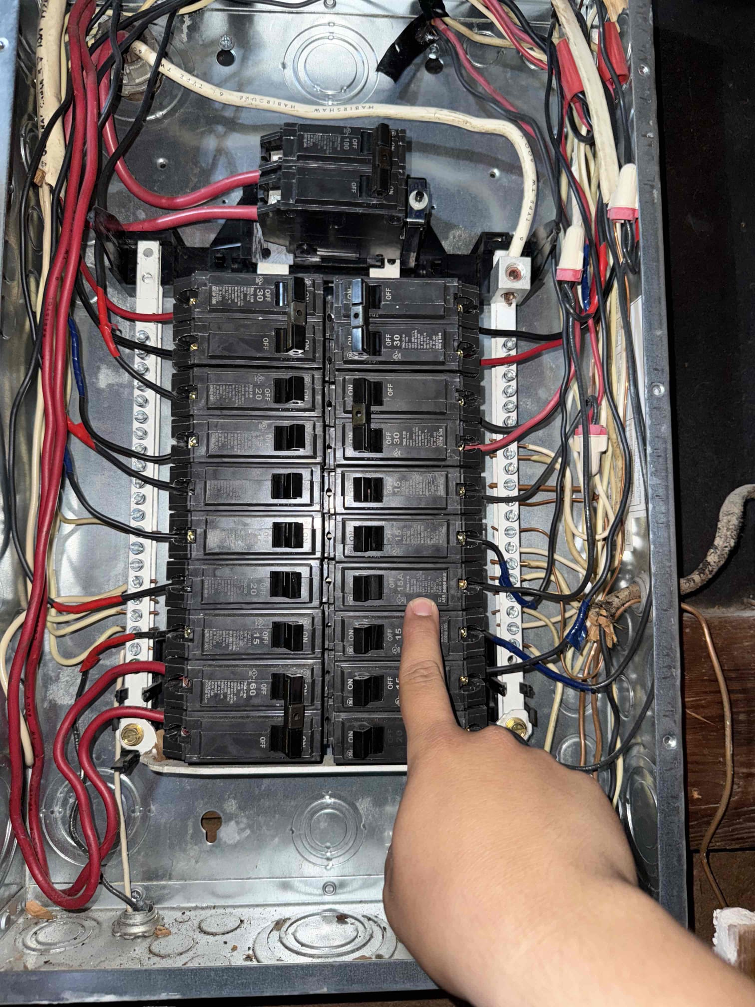 Arrived on the job site and spoke with the customer, who stated that Vivint had previously installed a doorbell and powered it from a 120-volt outlet. The customer noticed that whenever the doorbell power supply was plugged in, the front entry lights stopped working. Upon inspection, I found that the GFCI protecting the Vivint outlet was not functioning. I also discovered a space heater plugged into a living room outlet. After opening the outlet, I found melted wiring, and the breaker had not tripped. The circuit was wired with 14-gauge conductors on a 20-amp breaker.

I performed a standard troubleshooting procedure, replaced and re-spliced the damaged wiring inside the junction box, and replaced the 20-amp GE breaker with a 15-amp GE breaker to match the wire size. This circuit also supplies the Vivint doorbell. Additionally, I replaced all two-prong outlets with three-prong outlets and installed a GFCI at the beginning of the circuit to provide proper protection. The customer now ha