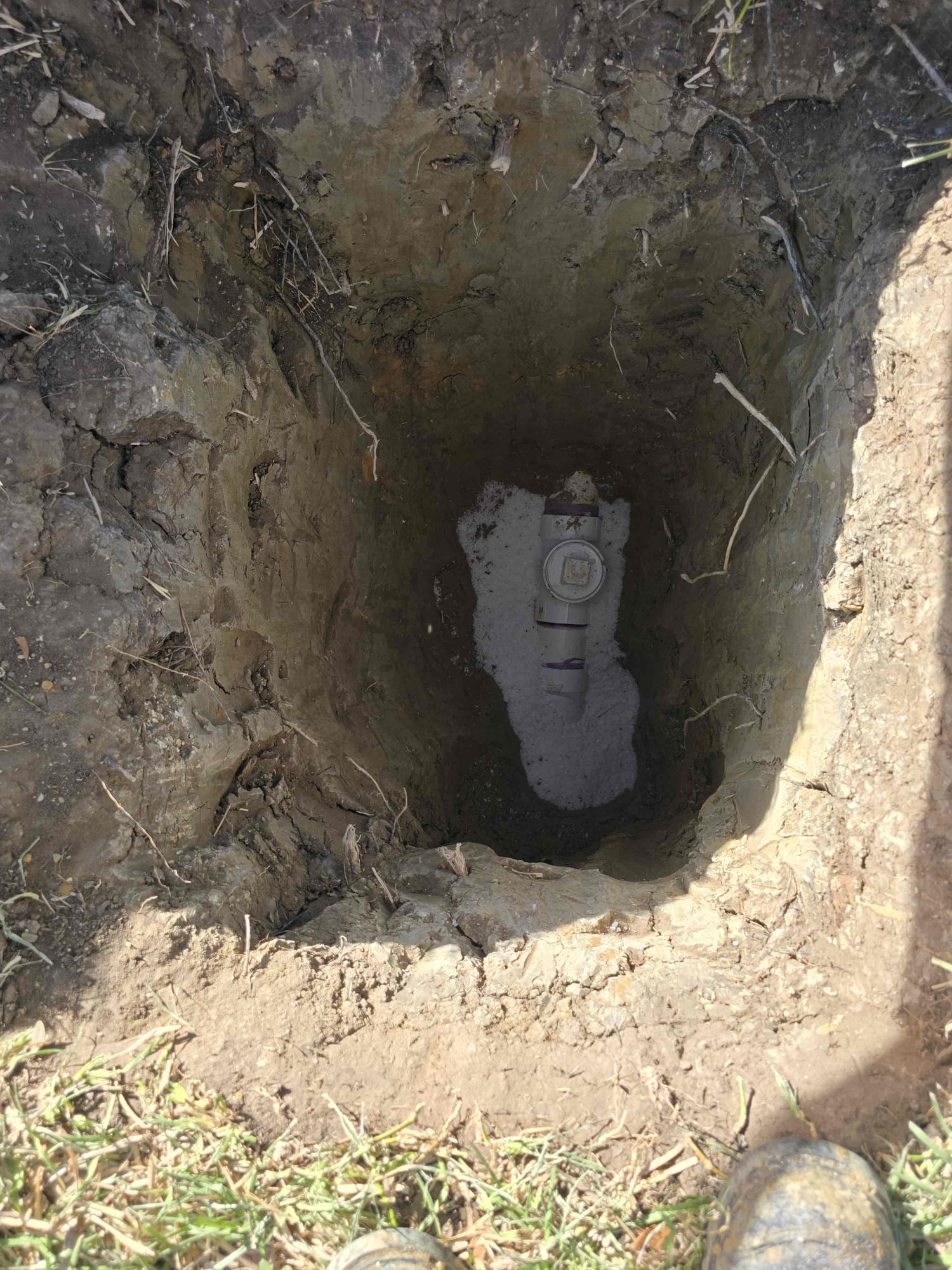 Went onsite and put the system on hydrostatic test to get required video for city inspection.