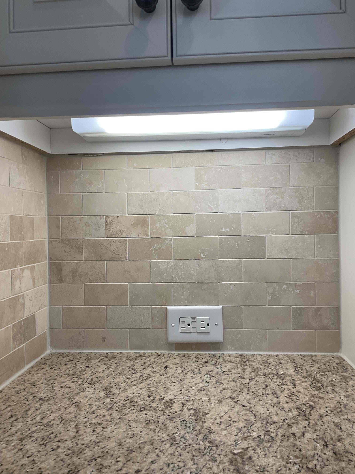 Customer is selling home and one of the under cabinet lighting wasn’t working properly. Ended up bypassing the ballast and converting it to a led tube light. Customer is aware they have a 5yr warranty on the tube light and it is transferable to new homebuyers since he’s in the process of selling the home. He is 100% happy and satisfied with today’s visit 