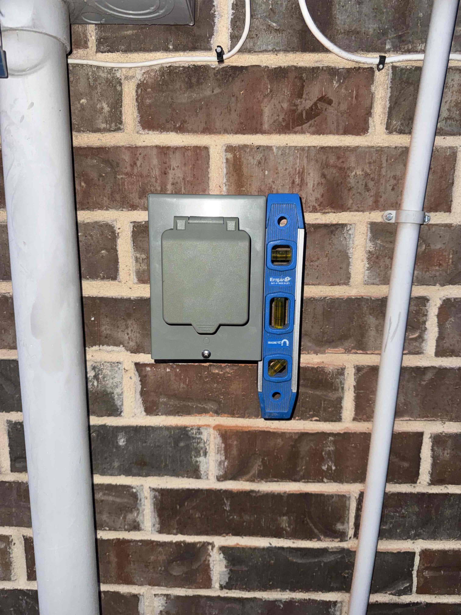 Will need to return tomorrow install inlet and interlock kit hook up mid day

Ran dedicated 50 amp circuit from panel to outside and installed generator inlet plug.  Installed breaker with generator interlock kit and replaced six breakers with new generator dual function breakers 