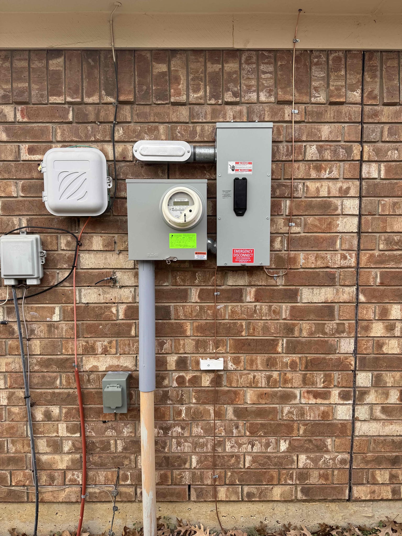 Arrived on site, and the customer stated they were interested in installing a generator interlock and inlet connection. Upon inspection, I found the existing electrical panel to be outdated and showing signs of severe heat damage. I also informed the customer that there is insufficient space to add a generator inlet breaker, as the panel is already at maximum capacity with tandem and two-pole breakers.

I explained that the only viable solution—especially to safely install a generator system—would be to replace the main breaker panel, which is outdated and in need of replacement. I provided a proposal to replace the 200-amp main breaker panel with a lifetime warranty, replace the electrical meter base with a lifetime warranty, and install a new 200-amp exterior service disconnect for first responders, also with a lifetime warranty.

The scope of work also includes pulling a city permit, installing an ultra surge protection device rated up to 108,000 amps with a lifetime warranty, insta