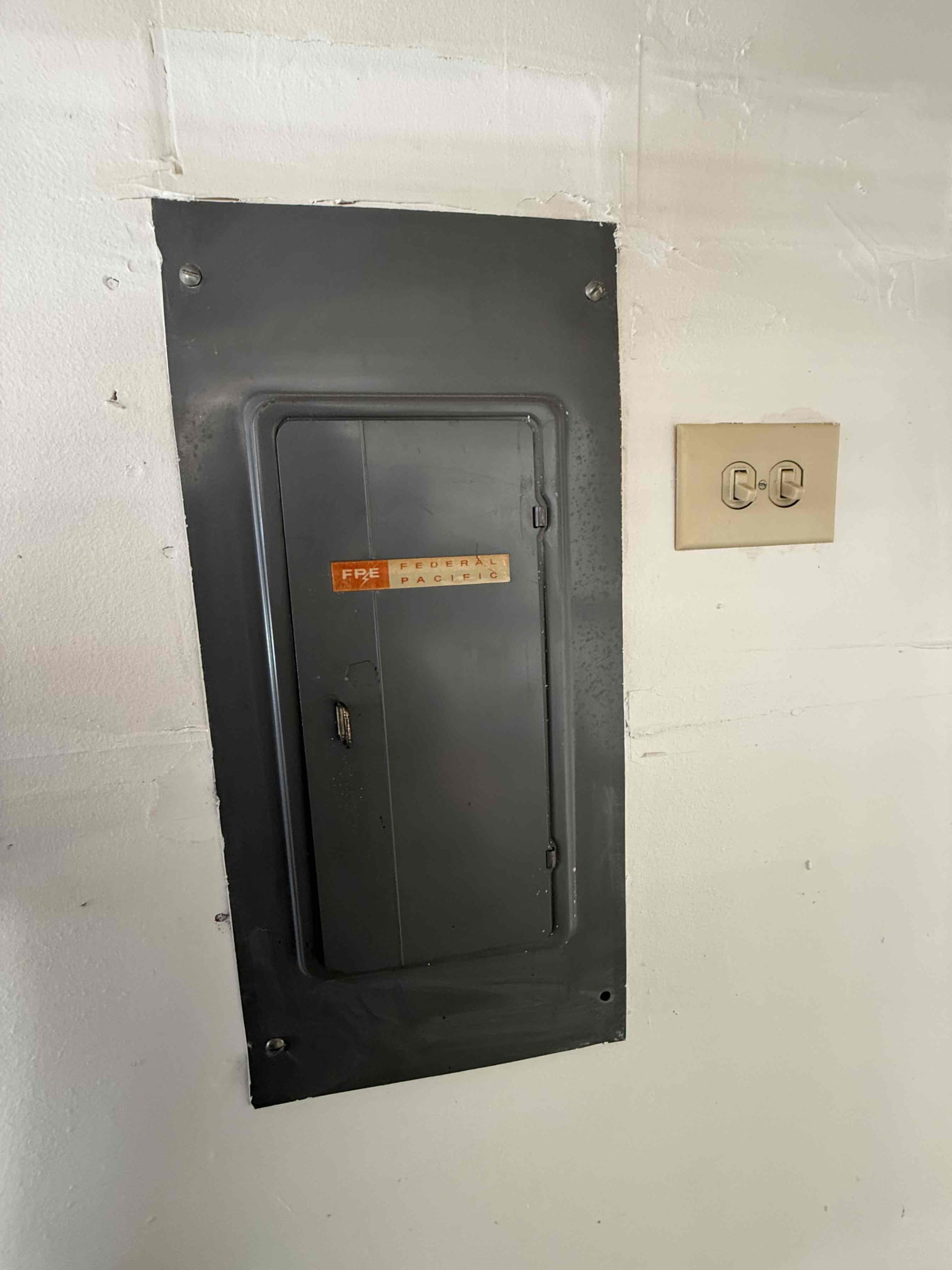 Inspection for entire house for buyer Kathryn. Found that the electrical panel was in FPE which stands for federal pacific electric and explained that it is a hazard and needs to be replaced. Found that the house was not grounded outside, but all the individual wires had a ground and they were copper. Found no GFCI protection nor AFCI protection. Found that ac unit has a FPE disconnect that will need to be replaced. Kathryn was not home and was talking to the realtor and Kathryn’s dad. Gave different options and tried to set up a time to come out and go over everything and explained pros and cons about the electrical upgrades and changes. 