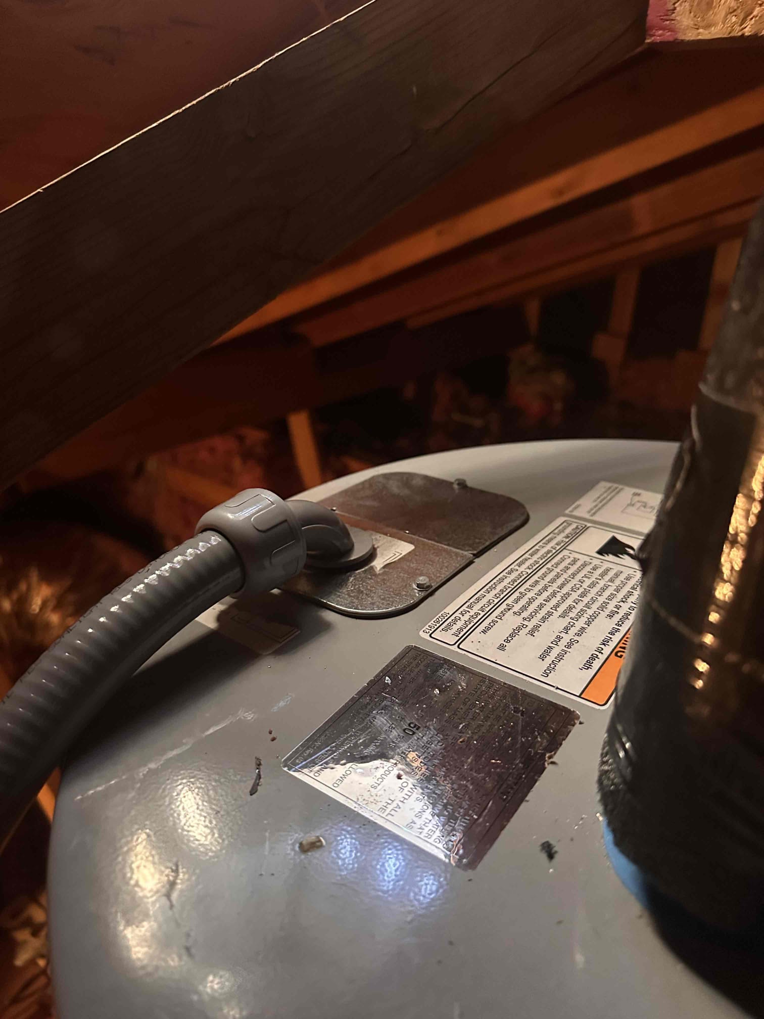 Added water heater disconnect 