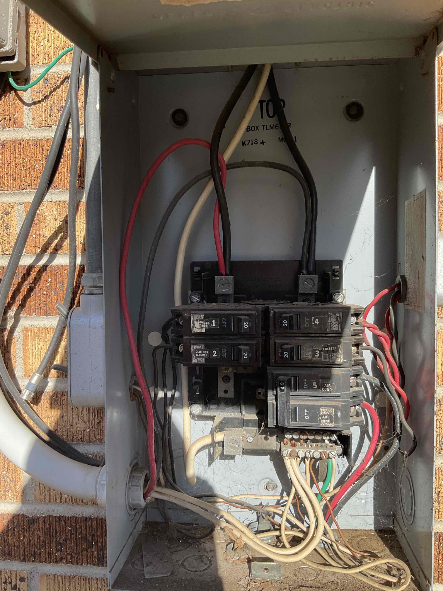 Troubleshoot and repair power loss to circuit feeding about half the house (at the fuse box)

Customer is sanding the wood floors and blew several fuses using the machines 

Found multiple areas inside the fuse box without power. Found incorrectly sized fuses. Replaced two bottom right 15 amp screw in fuses. Restored power to bedroom and living room lights and outlets 