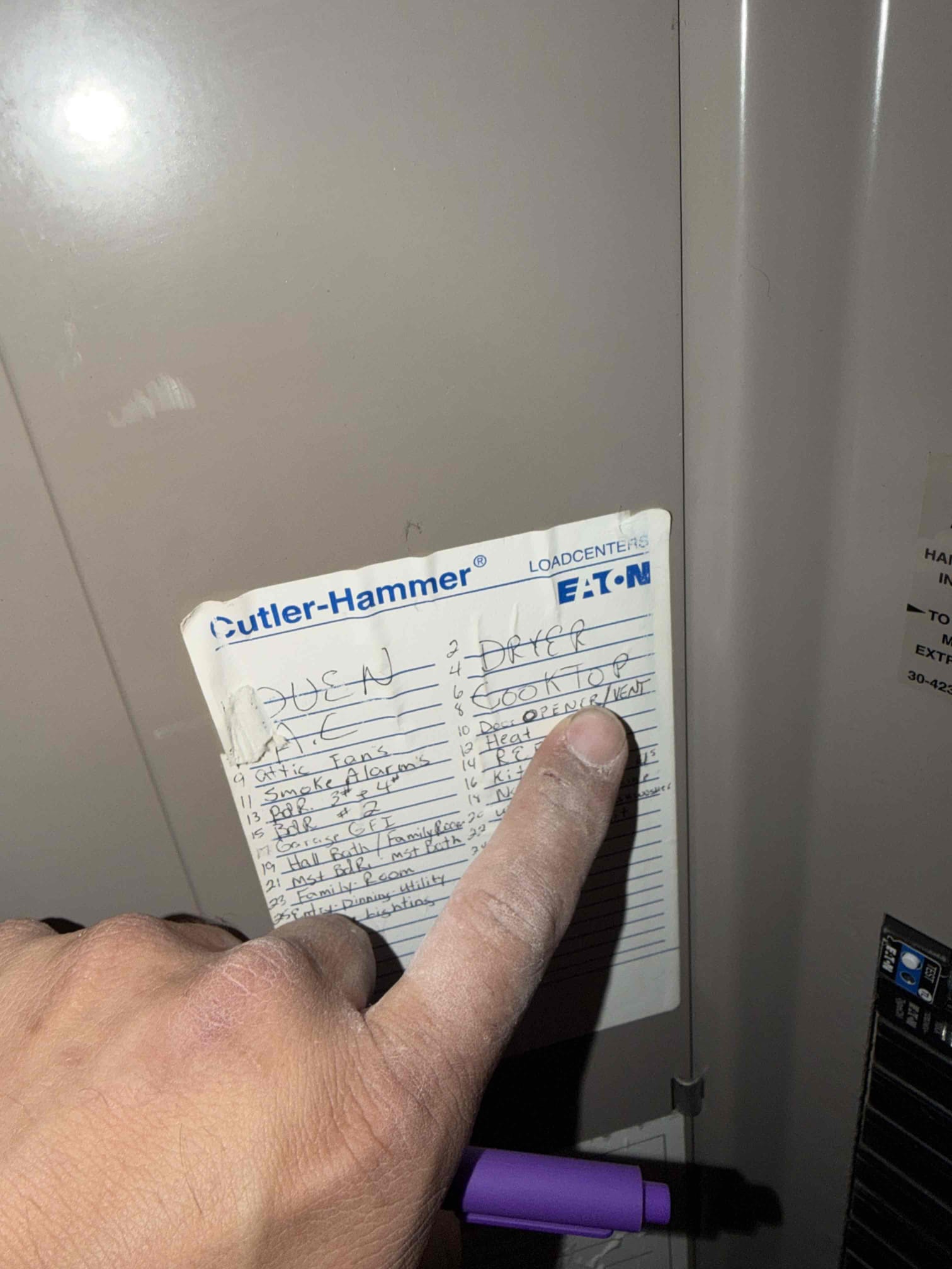 Returned and moved outlet from wall and ran wire up to new location set by ventihood installers for a hardwired installation.  Customer will be calling back once final cabinet is installed 