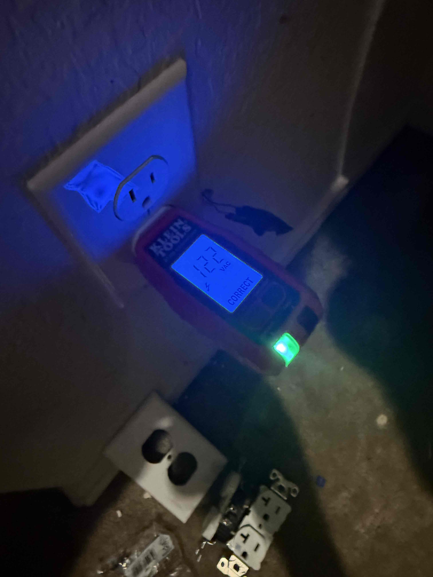 Customer had an outlet in the master bedroom closet that was pulled out of the wall and stab locked. Breaker was off when arrived and found that there was a transformer from the security company plugged into outlet that shorted out somehow. Replace the outlet and cut breaker on and everything worked with no issues. Explain stab, locking outlets and why they are not good to have And also other concerns.