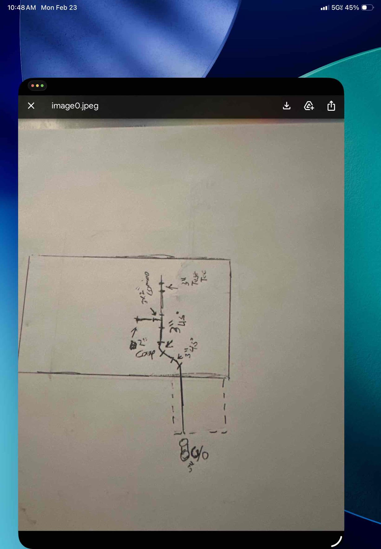 Met with city inspector onsite and hydrostatic tested the 15 foot of sewer repair to show the connections are sound and not leaking sewage into the ground. Emailed copy of diagram of work, scope of work that is signed off on, and photos of completed repairs.