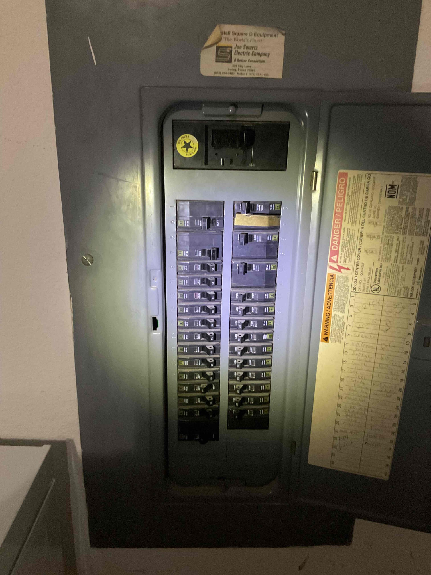Customer called about burnt up wires in the front second floor bedroom above the garage. Found all outlets were backstabbed and all switches were backstabbed and not grounded. Replaced all switches and outlets along that circuit. Grounded all switches on that circuit as well. Restored power and all working fine. Highly recommend replacing the rest of the switches and outlets throughout the home to avoid any further issues. Left options for replacing the original smoke detectors, performing a whole home redevice, installing AFCI breakers and installing a whole home surge protector.