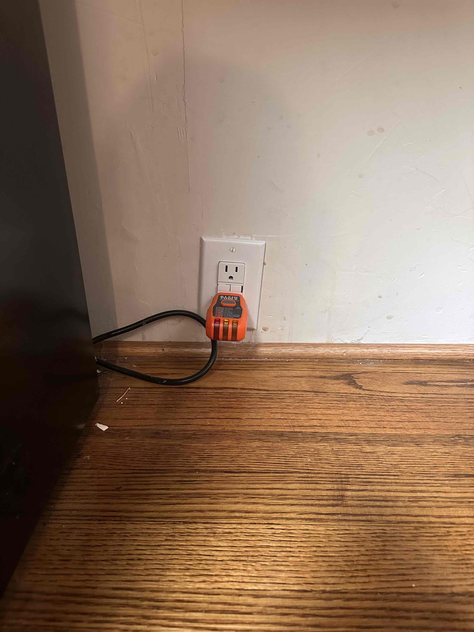 Run outlet outside of house for tankless water heater 
Thursday at 12 
1. Come off existing plug under cabinet to outside
2. Install 10 ft of pipe and set 2 jboxes
3. Install gfci outlet for water heater 
4. Load calculation (free) 

Blake@calltoptech.com

Ran power from outlet in kitchen next to wine cooler and ran outside through conduit back into water heater closet and installed outlet for tankless water heater 