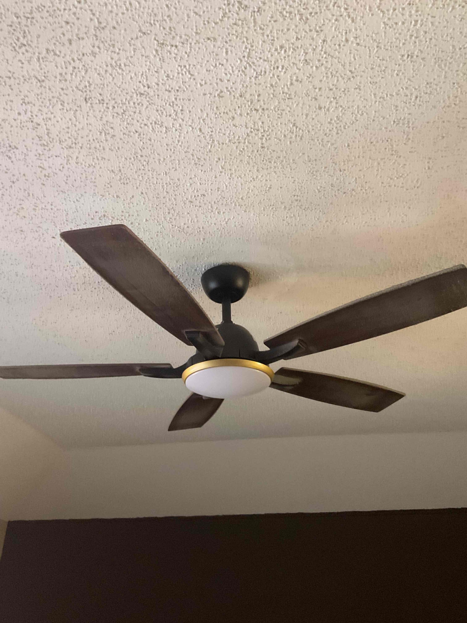 Check ceiling fan connections for loose wiring

*does not include installing fan support junction box 
*does not include removing and reinstalling ceiling fan

Found loose neutral wire going to the fan receiver. Checked voltage and all normal readings Repaired connection and restored power to the fan. Was unable to get the fan to turn but the light would blink indicating a bad receiver. Recommended replacing the fan due to the customer already replacing the receiver with no luck. Informed customer that we would replace the fan with today’s work as credit. (Good for 30 days from 2/26/26)

Customer declined the safety inspection 