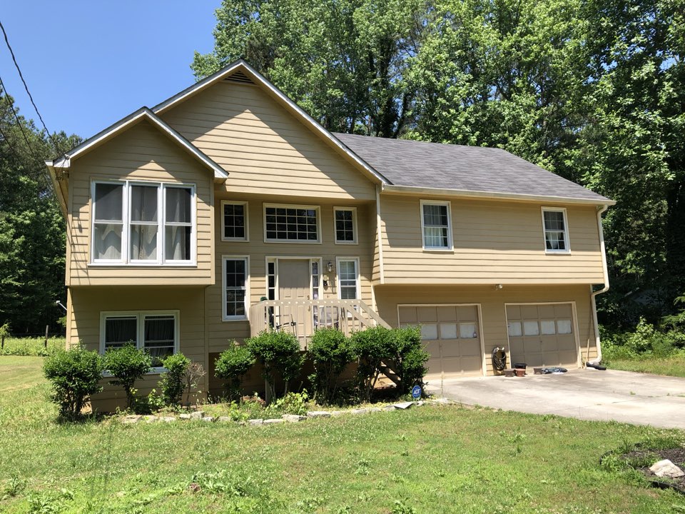 Siding and paint and deck replacement. Siding and paint and deck replacement.