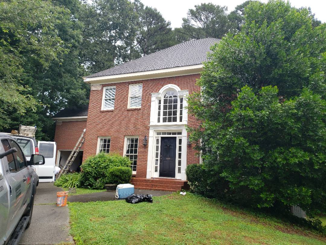 Painting the entire exterior and some interior wall and trim. Replacing rotten wood. Painting the entire exterior and some interior wall and trim. Replacing rotten wood.