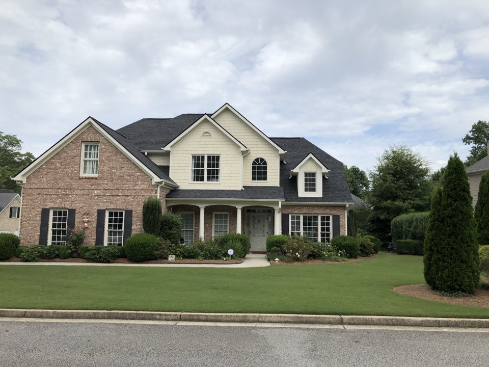 Marietta, GA - Hardie Plank siding repair and painting with Sherwin Williams resilience. Marietta, GA - Hardie Plank siding repair and painting with Sherwin Williams resilience.