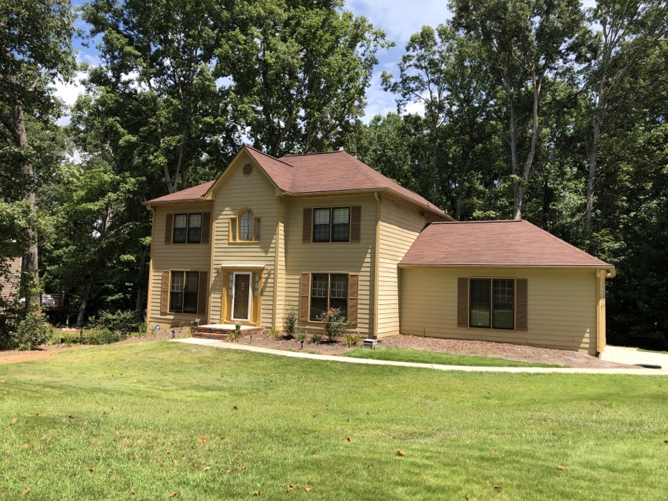 Replace all signing with new James Hardie fiber cement siding and paint with Sherwin-Williams resilience paint. Replace all signing with new James Hardie fiber cement siding and paint with Sherwin-Williams resilience paint.