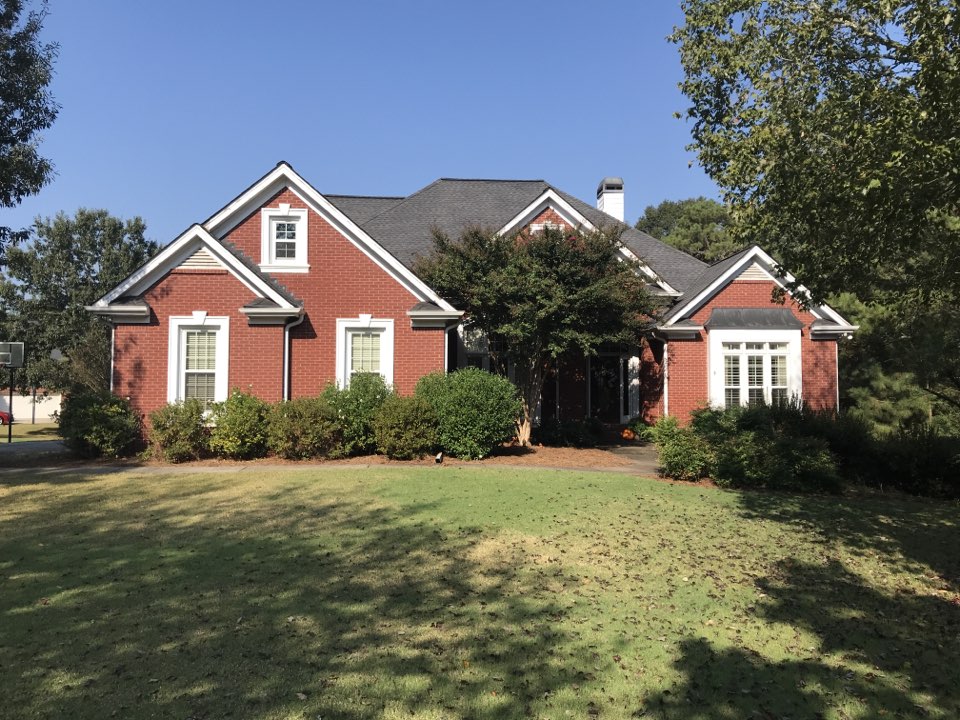 Exterior Painting with Sherwin Williams Resilience Paint, Gutter Replacement, Vinyl Window Replacement in Alpharetta, GA Exterior Painting with Sherwin Williams Resilience Paint, Gutter Replacement, Vinyl Window Replacement in Alpharetta, GA