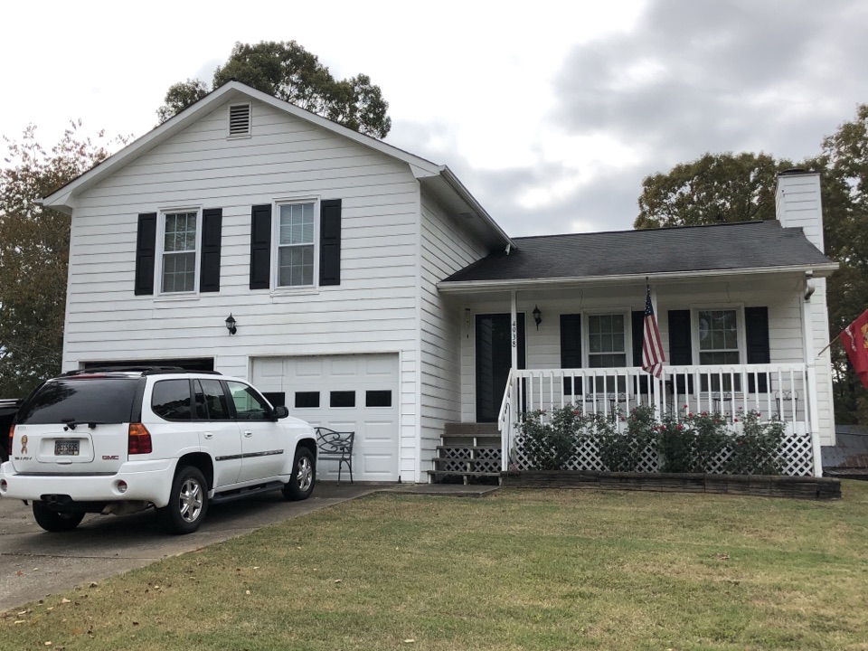 HardiePlank siding , gutters, windows, rotten wood, and painting with Sherwin Williams Resilience HardiePlank siding , gutters, windows, rotten wood, and painting with Sherwin Williams Resilience