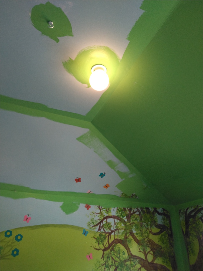 Interior painting, trim work. Interior painting, trim work.