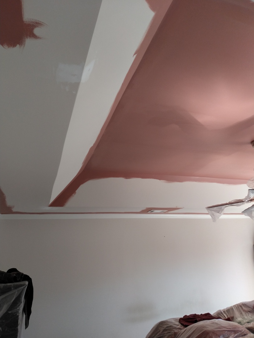 Finishing up interior painting and trim work. Staining outside deck area. Finishing up interior painting and trim work. Staining outside deck area.