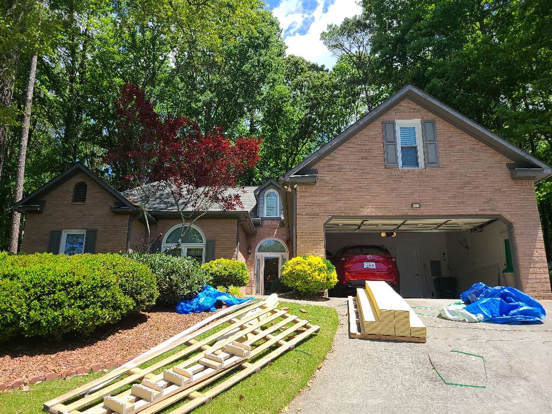 Replacing all the siding on the entire house with Hardie Plank Siding Replacing all the siding on the entire house with Hardie Plank Siding
