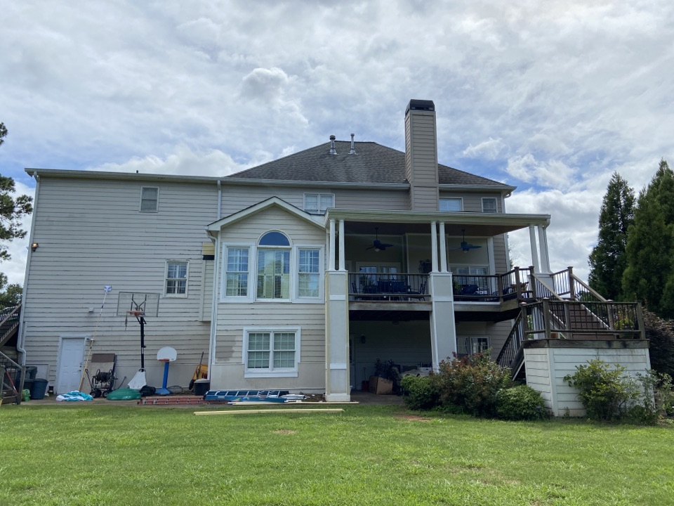 Estimating James Hardie siding replacement, exterior painting using Sherwin-Williams resilience, in Roswell Estimating James Hardie siding replacement, exterior painting using Sherwin-Williams resilience, in Roswell